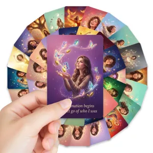 Emotionale Inspirationskarten 36 Stk Selbstpflege Motivation Tischdeko Geschenk Damen