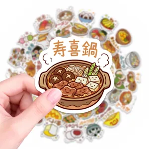 Niedliche japanische Sukiyaki Aufkleber wasserdicht Cartoon Sticker für Handy Tasse
