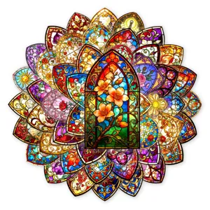 50pcs autocollants vitrail vintage PET, stickers décoratifs transparents imperméables DIY rêve.
