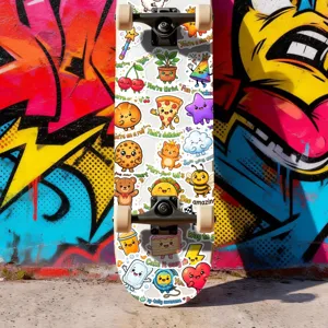 Cute cartoon motivational stickers aesthetic kawaii sticker pack for kids water bottle laptop