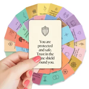 36 pzas tarjetas de afirmación positiva colores macaron citas motivacionales regalo