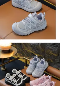 Scarpe sportive all'aperto impermeabili per bambini e sneaker casual antiscivolo multicolore