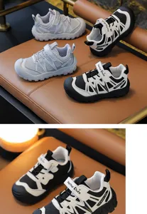 Scarpe da ginnastica all'aperto per bambini con chiusura a strappo
