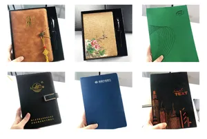 Groothandel zakelijke notitieboeken met logo gravering, lederen dagboeken en geschenksets.