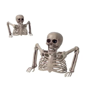 Halloween Skelett Halbkörper Requisite gruselige Dekoration Simulation menschliche Knochen Party