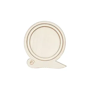 Wooden embroidery hoop frame mini DIY craft accessory round shape wooden base for handmade art
