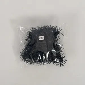 Halloween Simulation Kunststoff kleine Spinnen Party Dekoration schwarze Spinnen Set
