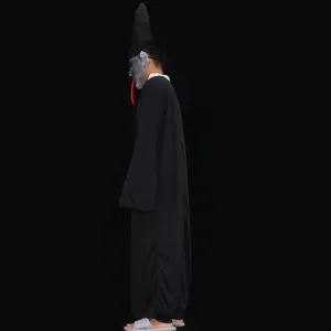 Halloween gruselig schwarze Unbeständigkeit Geist Kostüm Cosplay Party Spukhaus Requisite