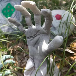 Halloween lawn ghost hand ground plug horror skull skeleton props for haunted house decor