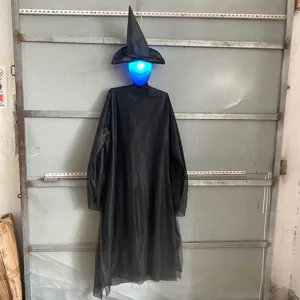 Halloween leuchtende Hexe Hängend Dekoration LED Licht gruselige Party Requisite für Innen.