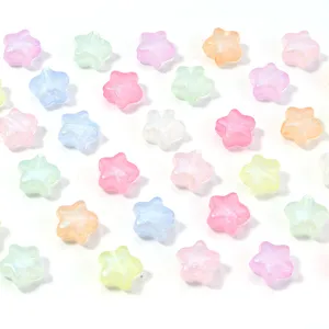 Bunte Acryl Stern Perlen, Glitzer DIY Schmuck Anhänger, Armband Halskette Zubehörteile