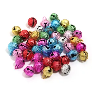 Campanelli in metallo colorato assortimento accessori per gioielli DIY bracciali ciondoli