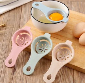 Tarwestro Eierscheider Keuken Bakken Eigeel Filter Tool Schattig Bloemenontwerp Eierscheider Keukenapparatuur