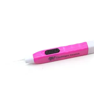 Strumento di Pulizia delle Orecchie a LED Cera per Orecchie Rimozione Rosa Portatile