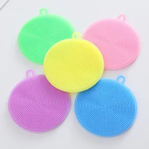 Поλυфункционаλική Βούρτσα Πιάτων Σιλικόνης Βούρτσα Καθαρισμού Κουζίνας Διπλής Όψης για Κατσαρόλες