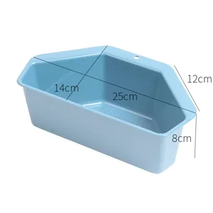 Cesta de drenaje de plástico hexagonal para fregadero de cocina estante de almacenamiento