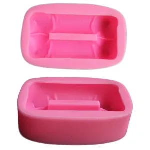 Silikonform fuer Handystuetz, Kissen Beton Gips Gussform fuer Heimwerker Basteln DIY Dekoration.