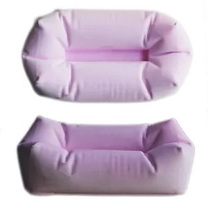 Mini rosa Sofa Form Handyhalter Form Beton Gips Desktop Dekoration handgemachte Werkzeug