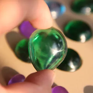 Resin mold gemstone DIY colorful irregular drop stone crystal pendant craft supplies