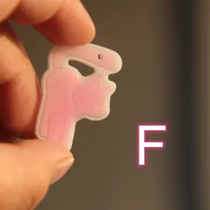 Stampo in silicone ciondolo resina forma gatto carino variante F accessorio fai da te per creazione