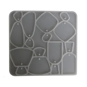 Silicone mold for DIY resin earrings geometric pendants handmade jewelry making tools