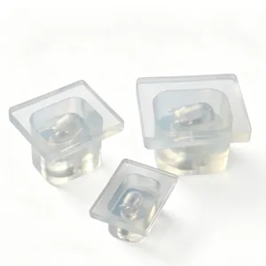 Clear silicone mold 3-piece set featuring cute capybara design for DIY resin crafts and pendants.