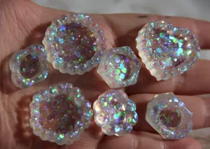Resin Glitzer Mini Schale Form DIY Handwerk Zubehör Ästhetische Schmuck Basis Set