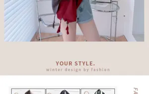 Stylish pleated gradient scarf with tassel design, soft women winter warm shawl and wrap.