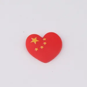 Cute red heart star resin DIY patch phone case decoration handmade craft accessories