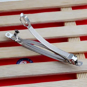 Metal hair clip blank spring clip base for DIY bow hair accessories making style