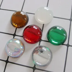 Ακρυλικά στραζ flatback cabochons 25mm ημισφαιρικές πέτρες για κοσμήματα και κατασκευές