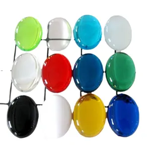 Cabochon ovali in acrilico retro piatto gems per accessori di gioielli fatti a mano DIY 30x40mm