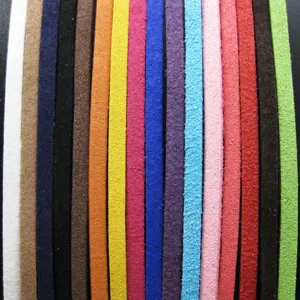Double-Sided Flat Faux Suede Leather Cord For DIY Jewelry Making Materials Crafts Findings Dream Catcher Necklace Bracelet Braiding String Wrap Materials
