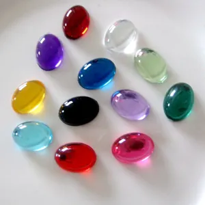 10x14mm Glatte Ovale Acryl Flachboden Strasssteine Für DIY Schmuck Zubehör Handgefertigte Zeit Edelstein Patch Deko Basteln
