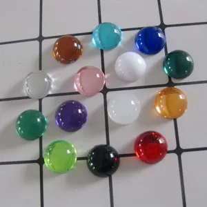 DIY jewelry accessories flatback round cabochons colorful acrylic gems for crafts decoration