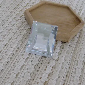 Transparenter Acryl-Flachrücken-Strassstein für DIY-Schmuckhandwerk, quadratische Ziersteine.