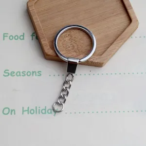 DIY portachiavi in metallo anello accessorio hardware per lavori artigianali e ciondoli