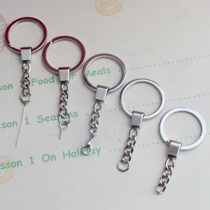 Accessori per Gioielli Fai da Te in Metallo Anello Portachiavi Catena di Collegamento per Portachiavi Materiali Artigianali