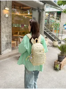 Japans stijl stippen rugzak grote capaciteit schooltas voor studenten vrijetijdstas