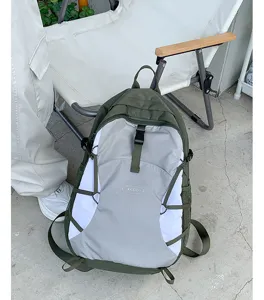 Lightweight folding hiking backpack for outdoor travel, cycling, and waterproof use.