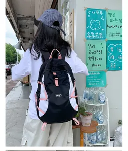 Casual waterproof outdoor hiking travel backpack for men and women dual shoulder bag