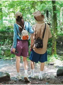 2026 otoño nuevo bolso cruzado con cordón nailon ligero viaje al aire libre deporte casual