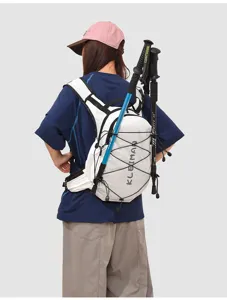Outdoor sports hiking backpack lightweight running marathon cycling hydration daypack detail