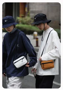 Retro koppels crossbody tas casual kleine telefoon tas stijlvolle outdoor reis schoudertas.