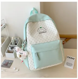 Japans zoete frisse bedrukte rugzak casual grote capaciteit schooltas voor dagelijks gebruik