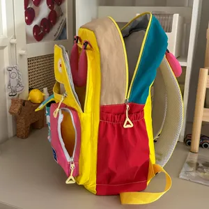 Kleurrijke multifunctionele casual rugzak voor dames stijlvolle reisschooltas