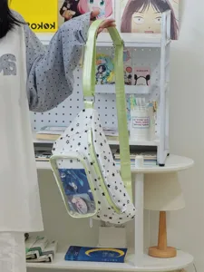 Sac ita transparent motif étoiles sac de poitrine mignon sac bandoulière école femmes