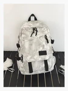 Sac à dos camouflage grande capacité décontracté cartable étudiant durable voyage extérieur