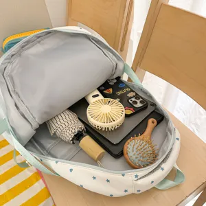 Koreaanse esthetische rugzak voor middelbare scholieren, zoete en veelzijdige schooltas.