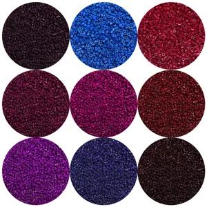 450g cuentas de vidrio tubulares 2mm coloridas pulsera DIY abalorios al por mayor